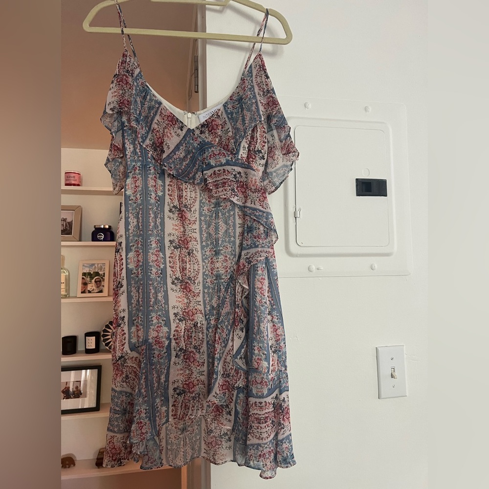 Intermix floral silk cocktail dress